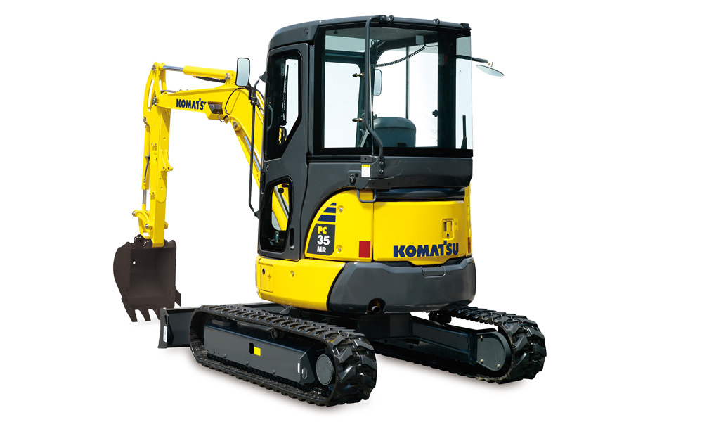 Мини-экскаватор Komatsu PC35MR-3